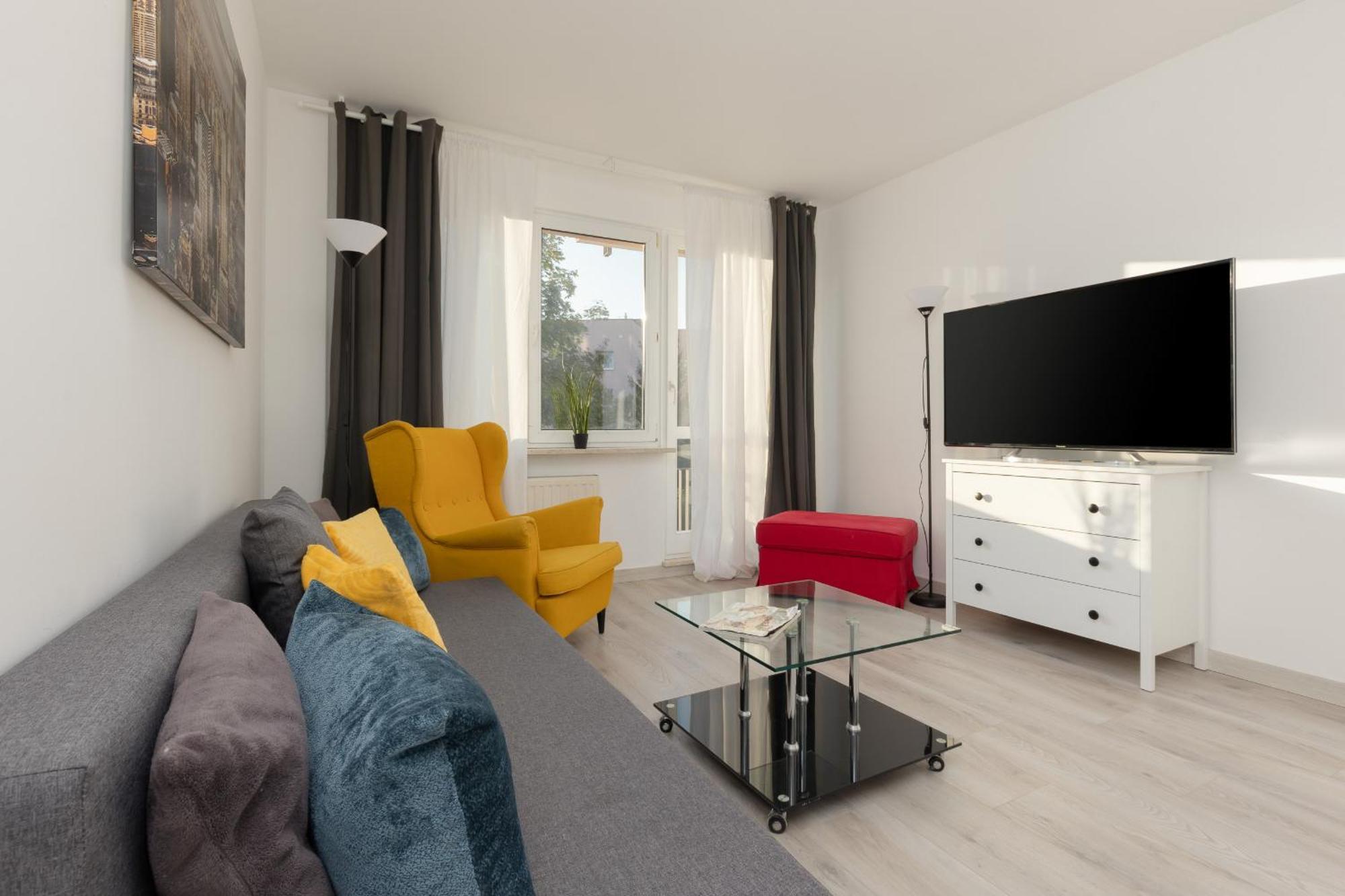 Kopcinskiego Bright & Spacious Apartment Warsaw Ursynow By Noclegi Renters Exterior photo